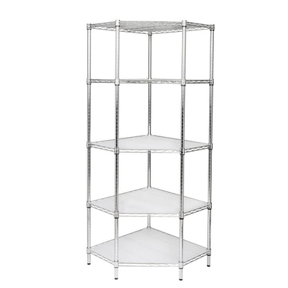 Honey-Can-Do 5-Tier Corner Shelf 72H x 27D x 27W