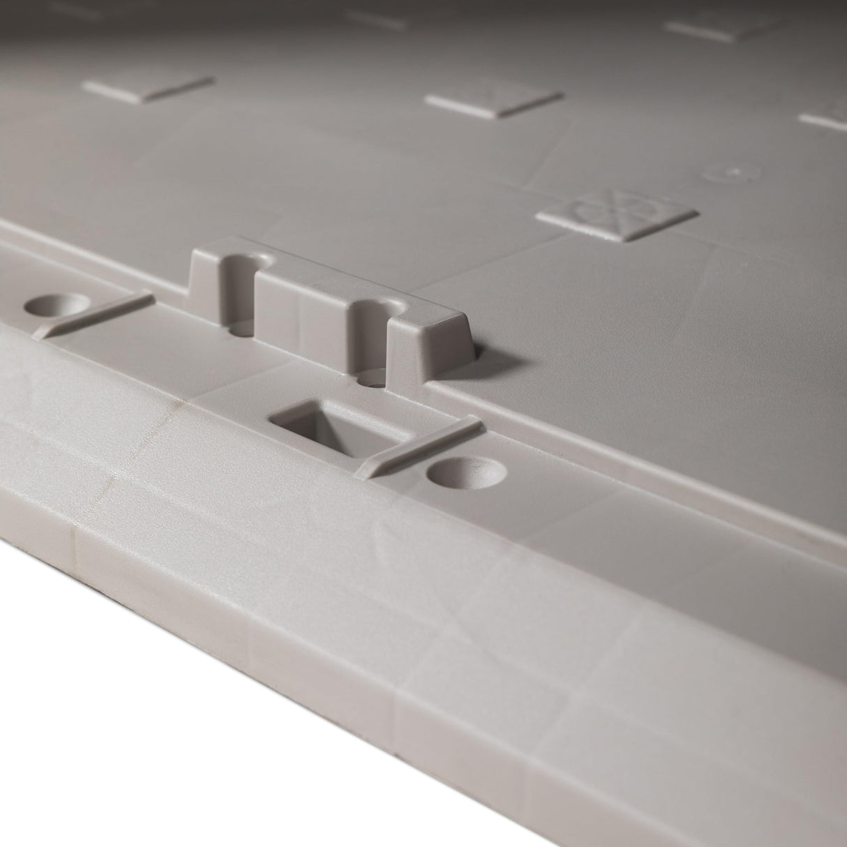 Toomax Stora Way All Weather Outdoor XL Horizontal Storage Shed Cabinet for Trash Can, Garden Tools, and Yard Equipment, Taupe Gray and Anthracite Toomax