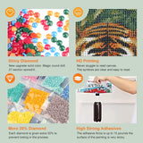 Anuver Full Drill Diamond Art Kits for Beginner, Tiger 5D Diamond Painting Kits for Home Wall Decor, 12x12 Inch, Diamond Gem Kits for Adults Anuver