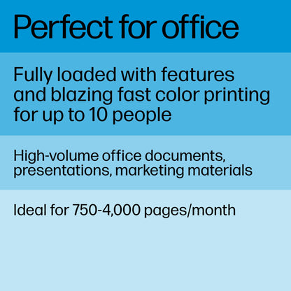 HP Color LaserJet Pro MFP 4301fdw Wireless All-in-One Color Laser Printer, Scanner, Copier, Fax, Best-for-Office