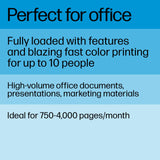 HP Color LaserJet Pro 4201dw Wireless Color Laser Printer, Best-for-Office (4RA86F) HP