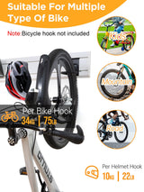 FRAYSCENT Slatwall Panels Garage Tool Organizer Wall Mount Garage Slat Wall Storage Systems, Bike Storage Rack Garage Organizers and Storage PVC Wall Panels Slat Wall Paneling FRAYSCENT