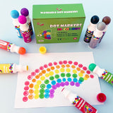 Yuanhe Dot Markers Bingo Daubers - 10 Colors Washable Paint Dotters for Toddlers and Kids Art Supply Yuanhe