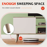 WLIVE TV Stand for 55 60 inch TV, Boho Entertainment Center with Storage Cabinets, TV Console for Living Room Decor, Greige White WLIVE