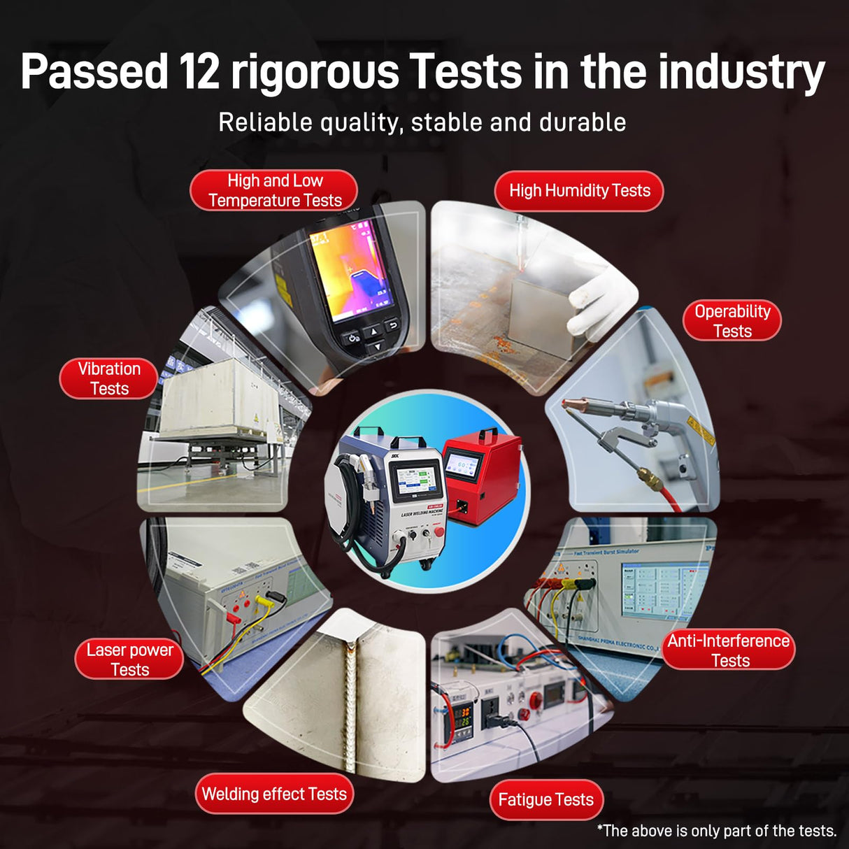 WTTTOOLS Laser Welding Machine 1200 W (0.874mW) 2-in-1 Air Cooled Laser Welder Portable Welder 220V Handheld Fiber Welder Gun Class 2 with Auto Wire Feeder for Metal Stainless Steel Aluminum Copper WTTTOOLS