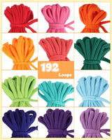 Coopay Weaving Loom Kit, Wooden Potholder Loom Kit with 192 Weaving Loops, Step-by-Step Instruction, Art and Crafts for Kids anf Adults, Ideal Gift Coopay