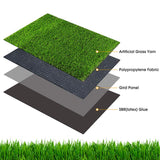 Artificial Grass, 51" x 26" Dog Pee Pads, Professional Dog Potty Training Rug, Grass Mat with Drainage Holes, Pet Turf Indoor Outdoor Flooring Fake Grass Doormat (26"x51") FezepYmaz
