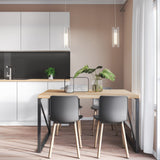 Esfos Pendant Ceiling Light Fixture, LED Kitchen Lighting Crystal Pendant Lights Kitchen Island, 1-Light Integrated Kitchen Hanging Light Fixture Modern Island Light with Bubble Glass Three Pack Esfos