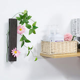 2 Pieces 12 Inch Jumbo Clothespin Wooden Clothespin Towel Holder Giant Wooden Clothes Pins Large Wooden Clothes Clips with Spring (Dark Color) Blulu