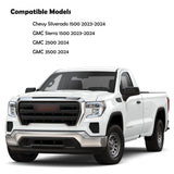 Center Console Safe Vault - KEREN Console Gun Safe Box Compatible with Chevrolet Silverado 1500/ GMC Sierra 1500 2023-2025, Electronic Number Lock KEREN