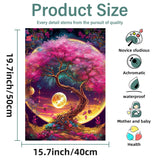 Aestalrcus Tree of Life Paint by Numbers Kit for Adults, Tree Paint by Numbers for Adults Beginner, Painting by Numbers Kits, Relaxation Home Wall Decoration and Gifts 16x20inch Aestalrcus