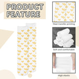 ARKBAODAN 6 Pairs sublimation socks blanks adult 15.7 Inch Football blank socks Sublimation High Socks Printable Athletic Crew Socks for Men Women Teen Sports Socks Party Decoration ARKBAODAN