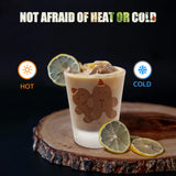 YOUKE OLA 36 Pack Sublimation Shot Glasses Cups with Heavy Base Sublimation Blanks Cute Shot Glass Tumbler Bulk for Heat Press, Personalized Gift, Wedding, Party, Frosted 1.5oz YOUKE OLA