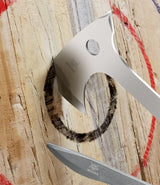 WICING Throwing Axes- 6 Pack, 10.2" Tomahawk Axe, Full Tang with Sheath Stainless Steel Throwing Hatchet, Great for Recreation and Competition WICING