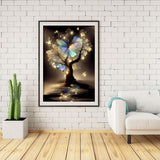 WUDWL Diamond Painting Kits for Adults - Tree of Life DIY 5D Diamond Art Kits Full Drill Diamond Dots Paintings with Diamonds Gem Art and Crafts Home Decor 12x16inch WUDWL