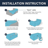 2025 New Stretch Loveseat Sofa Slipcovers Couch Cover for 2 Cushion Furniture Protector Sofa Covers with Elastic Bottom Jacquard Fabric Small Checks for Pets, Kids - Black Cupuamon