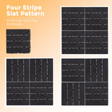 ASTEROUTDOOR Interlocking Deck Tiles Plastic Waterproof Outdoor Flooring 12" x 12" for Patio Garden Deck Poolside Indoor Outdoor, 27 pcs, Gray AsterOutdoor