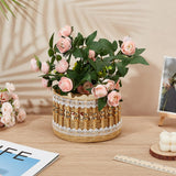 FREEBLOSS Macrame Cord Woven Basket Kit for Beginners Storage Basket DIY Storage Bins Basket Making Supplies DIY Basket Organizer for Bedroom FREEBLOSS