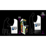 Arcade1Up Street Fighter - Classic 3-in-1 Home Arcade, 4ft ARCADE1UP