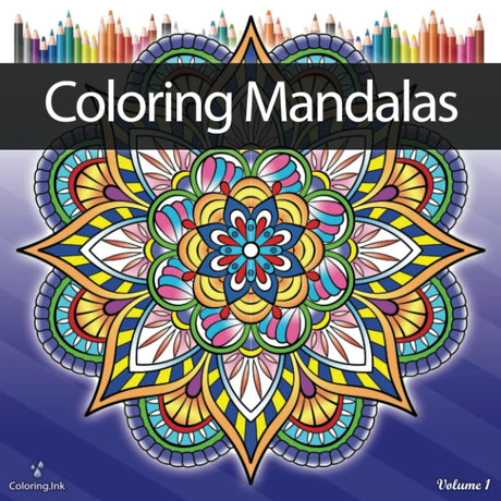 Coloring Mandalas: An Adult Coloring Book with 66 Detailed Mandala Patterns for Stress Relief and Relaxation WoodArtSupply