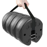 ABCCANOPY Easy Canopy Weights with Lock Design for Wind Resistance, No Sliding, Stably Secure Tents, Canopies, and Umbrellas at Outdoor Events, 4Pack (40LB) ABCCANOPY