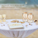 Set of 2 Rope Net Dry Flower Glass Vase 7.9 x 4 Inches Wicker Farmhouse Vase Coastal Decor for Wedding Tables Home Rustic Hanging Mason Jar Rope Wrapping Decorative Bottles Nautical Decor Sabary