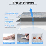 Art3d 102-Piece Peel and Stick Tile Backsplash for Kitchen Bathroom, 3in. x 6in. Stick on Subway Tile Distressed Wood Plank Art3d