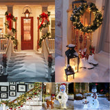 LOENDE 18ft 50 LED Battery Operated Christmas Lights, 8 Modes with Timer - Waterproof for Indoor & Outdoor Decor LOENDE