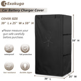 Exokugo Gun Safe Cover,Heavy Duty 600D Waterproof Dustproof Gun Safe Cover for Rifles and Pistols Gun Safe,Concealed Gun Cabinet Cover with Plush Liner Exokugo