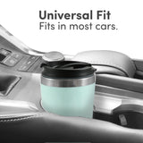 Elite Gourmet EHC113M Personal Single-Serve Compact Coffee Maker Brewer Includes 14Oz. Stainless Steel Interior Thermal Travel Mug, Compatible with Coffee Grounds, Reusable Filter, Mint Elite Gourmet