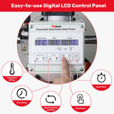 InkSonic 16"x24" Pneumatic Heat Press - 40x60cm Large Format, Sliding Dual Platen | Commercial T-Shirt Press for Sublimation, DTF, HTV | Movable Stand, Infrared Positioning RocRow