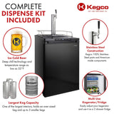 Kegco K309B-1 Keg Dispenser, Black Kegco