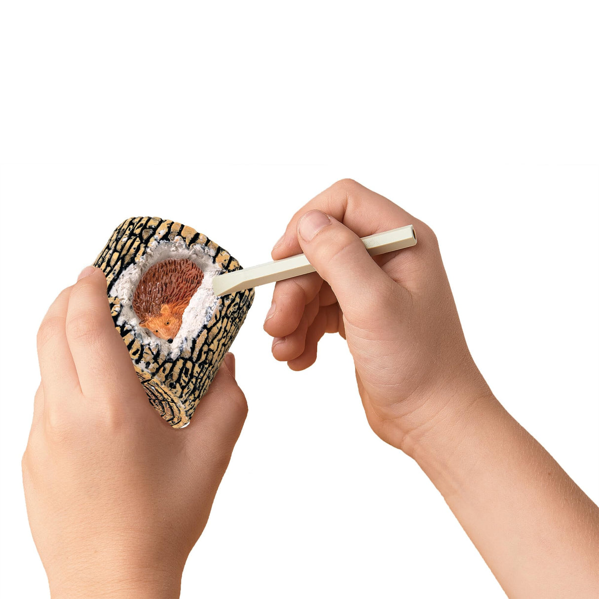 MindWare Dig it Up! Woodland Animals Excavation Kit - Educational Toys for Kids 4 and Up - Dig Kit with 12 Stumps, 12 Animal Figurines, 12 Chisels - Group or Classroom Activities & Birthday Parties MindWare