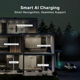 Autel Home Smart AI Level 2 EV Charger up to 40Amp, 240V, Indoor/Outdoor Fast Electric Vehicle Charging Station with Flexible 25-Foot Cable, NEMA 14-50 Plug, Dark Gray Autel