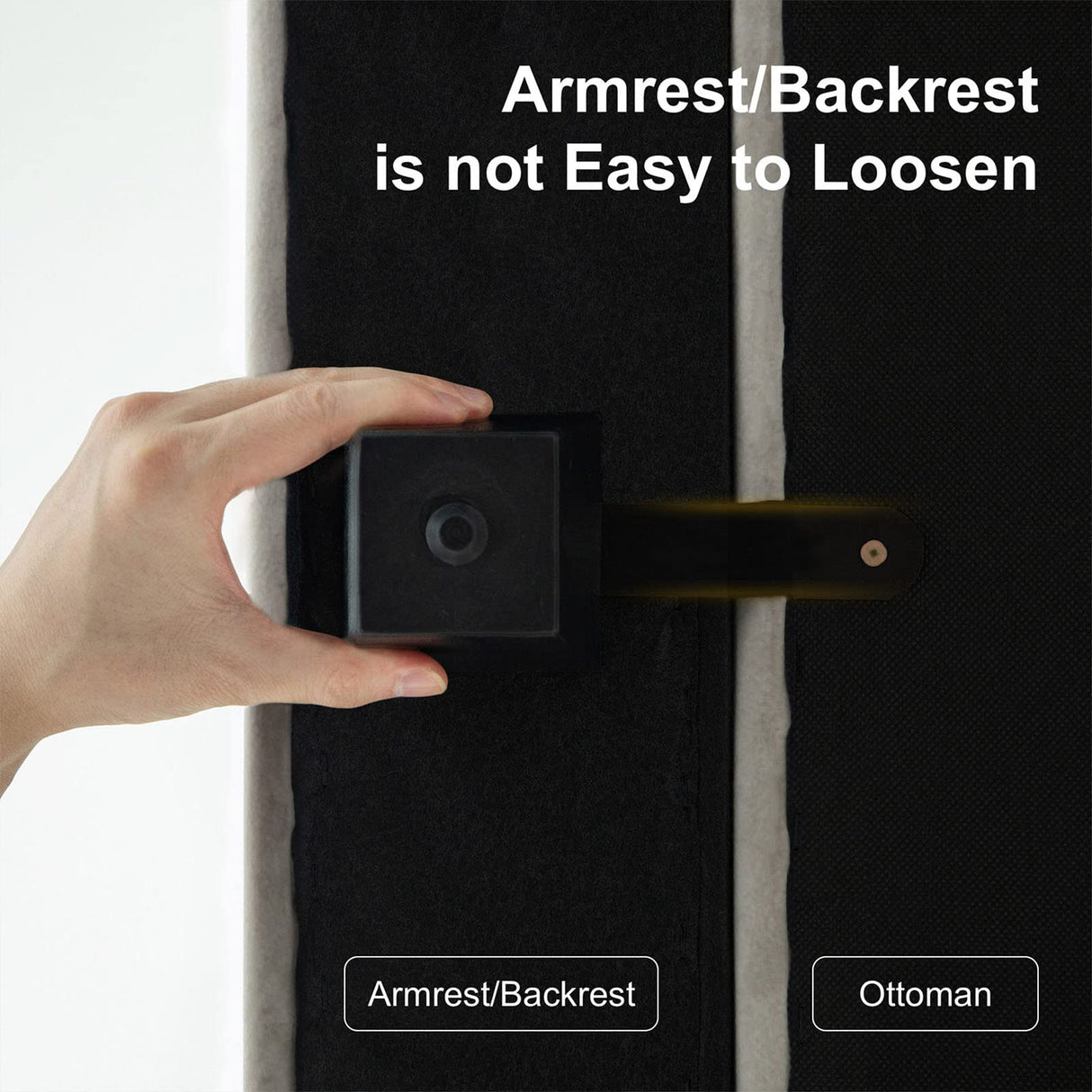 Belffin Modular Velvet Sectional Sofa with Chaise Lounge Sectional Sleeper Sofa with Storage Chaise Sofa Bed Couch for Living Room Grey Belffin