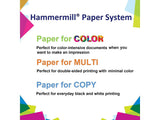 Hammermill Printer Paper, Fore Multipurpose 24 lb Copy Paper, 8.5 x 11 - 1 Ream (500 Sheets) - 96 Bright, Made in the USA, 103283R Hammermill