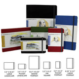 Speedball Art Products Travelogue Drawing Book, Square 5-1/2 x 5-1/2, Ultramarine Blue Artist Journal Speedball