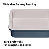 OXO Good Grips Non-Stick Pro Ceramic Coated Metal Bakeware 9” Square Cake Pan – Storm Blue OXO