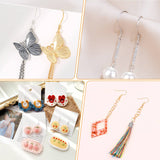 Hypoallergenic Earring Making Kit, modacraft 2000Pcs Earring Making Supplies Kit with Hypoallergenic Hooks, Earring Findings, Backs, Pins Jump Rings for Jewelry Making Supplies Modacraft