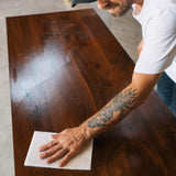 WALRUS OIL - Non-Woven Sanding/Polishing Pads for Woodworking and Metal Buffing, Size 6"x9" - Pack of 10 (0000 Non-Abrasive) Walrus Oil