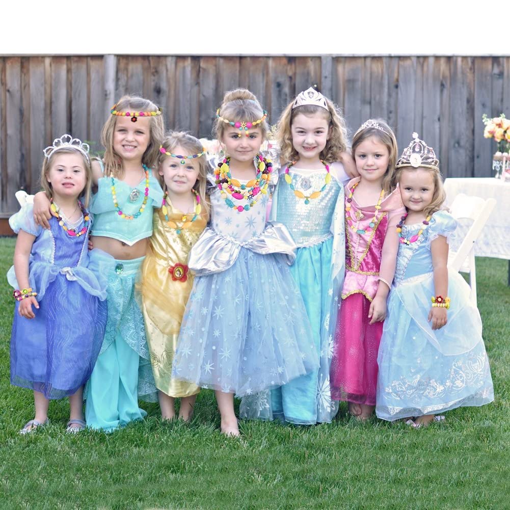 GILI Pop Beads - Jewelry Making Kit for 3 4 5 6 7 8 Year Old Little Girls - Arts and Crafts Toys for Kids Age 4yr-8yr - Necklace Bracelet Creativity Snap Set Top Best Christmas Birthday Gifts (500pcs) GILI