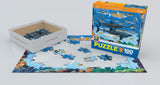 Sharks 100 Piece Jigsaw Puzzle EuroGraphics