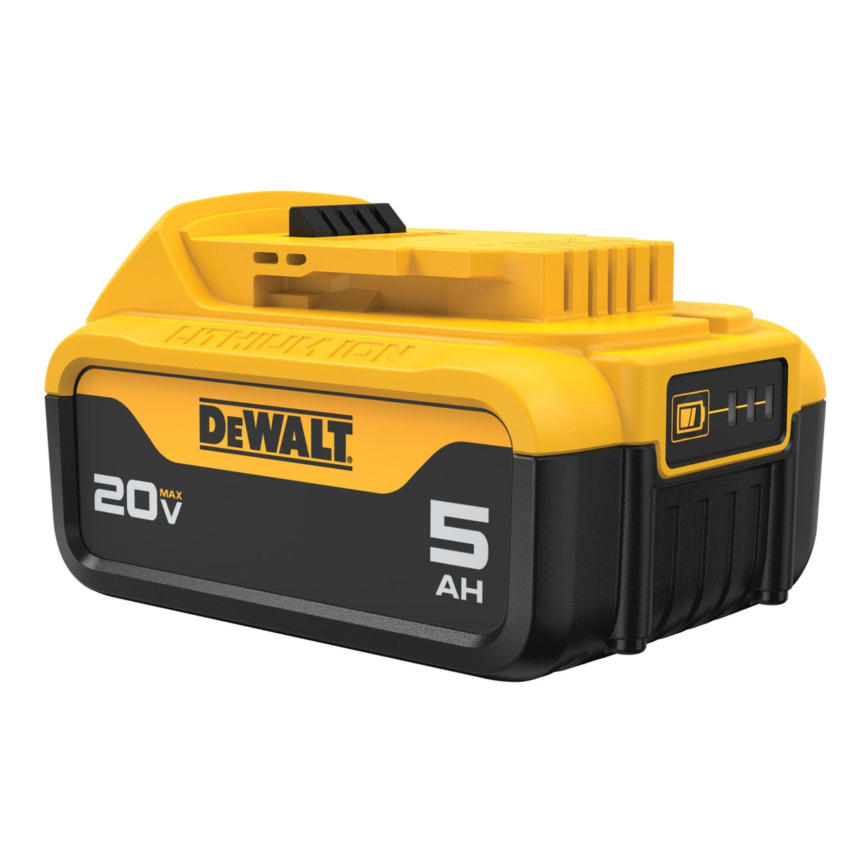DEWALT 20V MAX Lithium-Ion Battery 2-Pack and Charger, 5.0 Ah, Battery Starter Kit (DCB205-2c) DEWALT