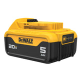 DEWALT 20V MAX Lithium-Ion Battery 2-Pack and Charger, 5.0 Ah, Battery Starter Kit (DCB205-2c) DEWALT