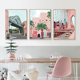 LIULIMI Diamond Painting Kits, DIY 5D World Landscape Diamond Painting Kit, Round Diamond Art Full Diamond Cartoon Style 12 X 16 in (Brooklyn Bridge) LIULIMI