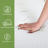 BestMassage 6 in Gel Memory Foam Mattress Mattresses for Cool Sleep & Pressure Relief,Medium Firm Mattresses CertiPUR-US Certified/Bed-in-a-Box,King BestMassage