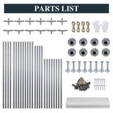 Shintenchi Carport 12' x 20' Heavy Duty Portable Garage, Car Port Canopy with Side-Opening Removable Door & Roll-Up Windows, Car Canopy for Truck,Car,Boat,Motorcycle,White Shintenchi