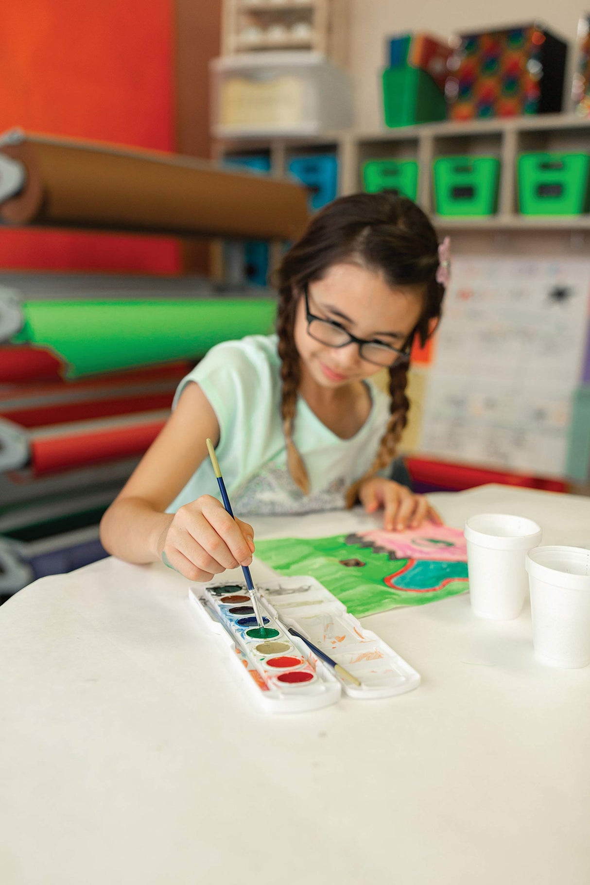 UCreate Watercolor Paper, White, Bulk, 90 lb., 12" x 18", 250 Sheets UCREATE