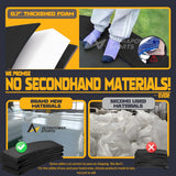 Trampoline Pad Replacement 12 FT Trampoline Replacement Safety Pad 12FT Trampoline Spring Cover Waterproof UV Resistant Tear Resistant Surround Spring Foam Cover for Round Frame No Hole for Pole Black ULTRAPOWER SPORTS