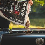 recteq Ultimate Premium Hardwood Grilling Cooking Pellet Barbecue BBQ Grill Smoker Blend with Red Oak, White Oak, and Hickory, 40 Pound Bag recteq